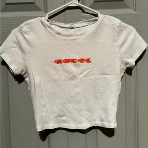 Angel crop top